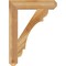 Ekena Millwork Olympic Craftsman Rough Sawn Bracket, Western Red Cedar, 4"W x 22"D x 30"H BKT04X22X30OLY04RWR - alternate 3
